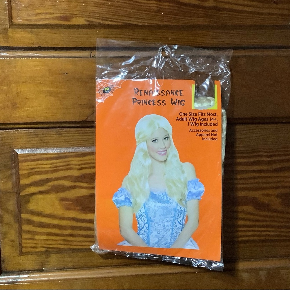 New Halloween renaissance princess wig